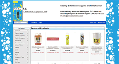 Desktop Screenshot of precisechemical.com